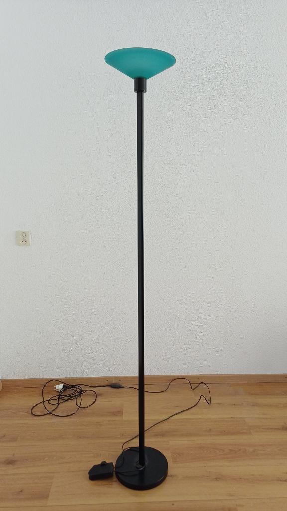 Sta lamp dimbaar, Huis en Inrichting, Lampen | Vloerlampen, Ophalen, Gebruikt, Glas, Modern