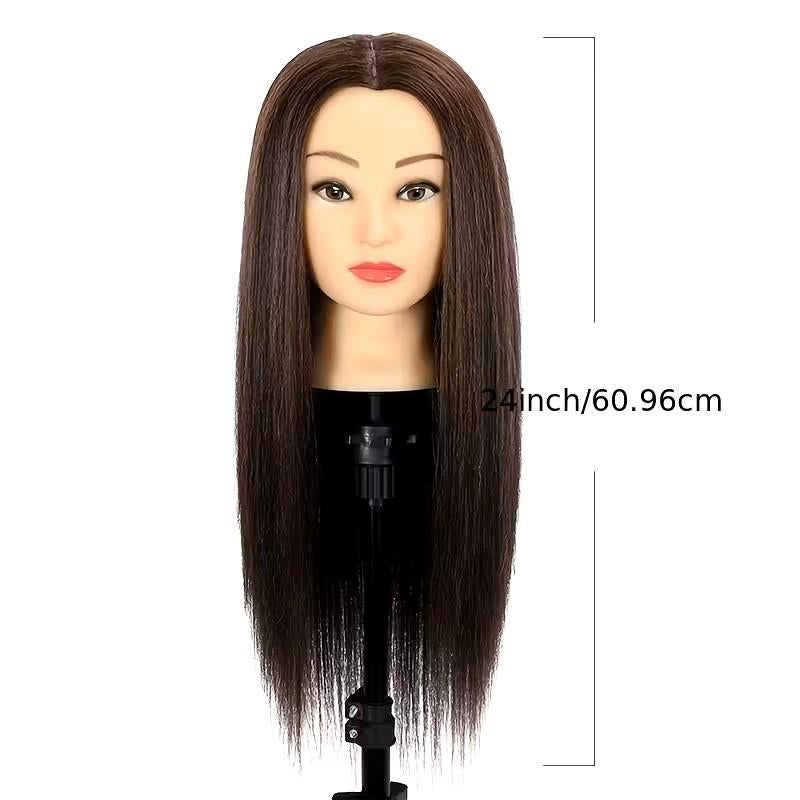 Kapperspop kappers pop nieuw 60 % echt haar, Sieraden, Tassen en Uiterlijk, Uiterlijk | Haarverzorging, Nieuw, Pruik of Haarverlenging