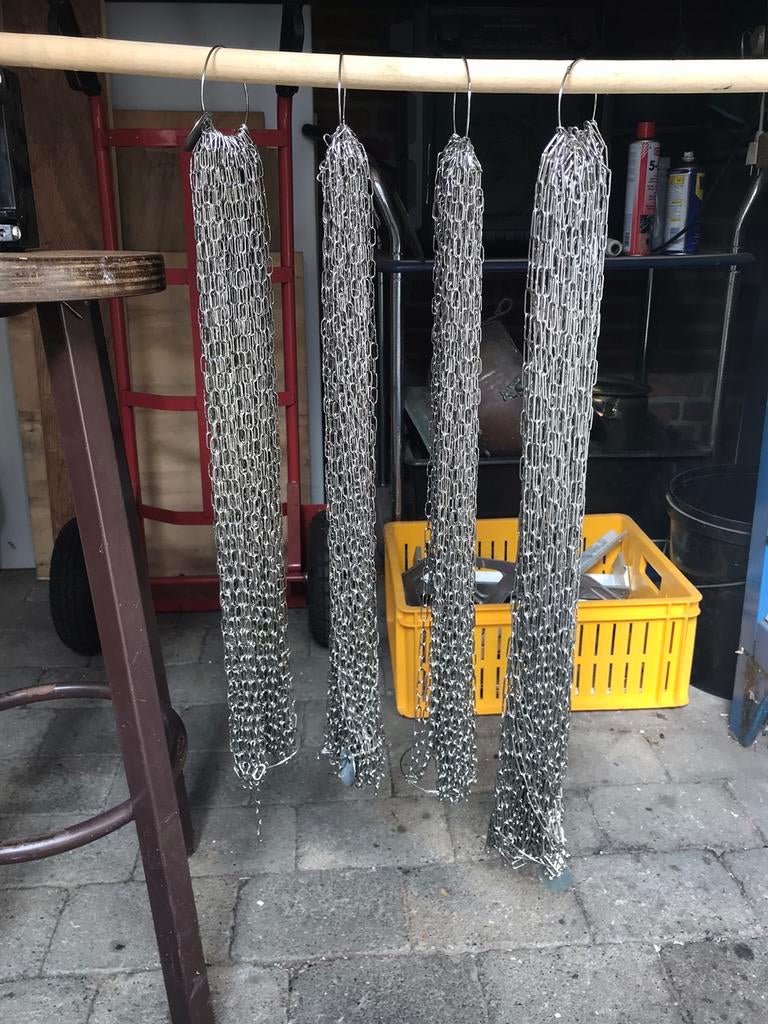 Rvs ketting, Ophalen, Nieuw, Zilver, Overige materialen