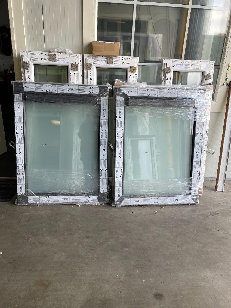 energie zuinig vast raam/kunststof/mat triple glas