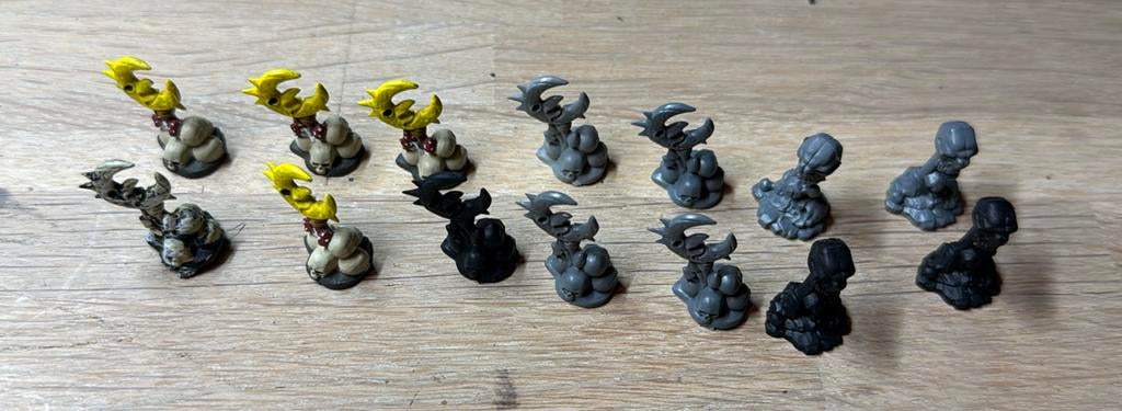 Warhammer goblin 14x objective markers, Hobby en Vrije tijd, Wargaming, Ophalen of Verzenden, Zo goed als nieuw, Warhammer