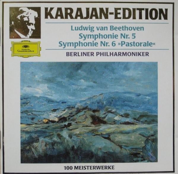 Ludwig van Beethoven Karajan 5 en 6 CD, Ophalen of Verzenden, Classicisme, Gebruikt, Orkest of Ballet