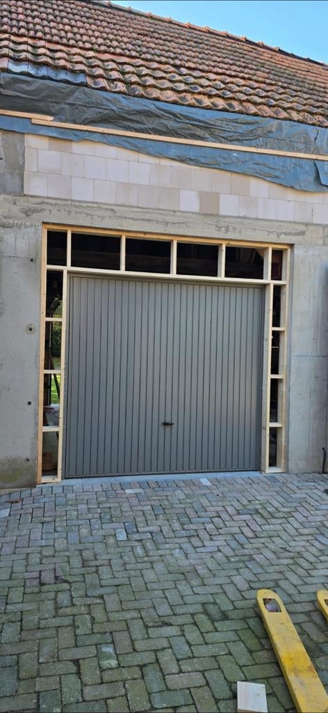 Novoferm kanteldeur, Doe-het-zelf en Verbouw, Deuren en Horren, Ophalen, Gebruikt, Garagedeur, 120 cm of meer