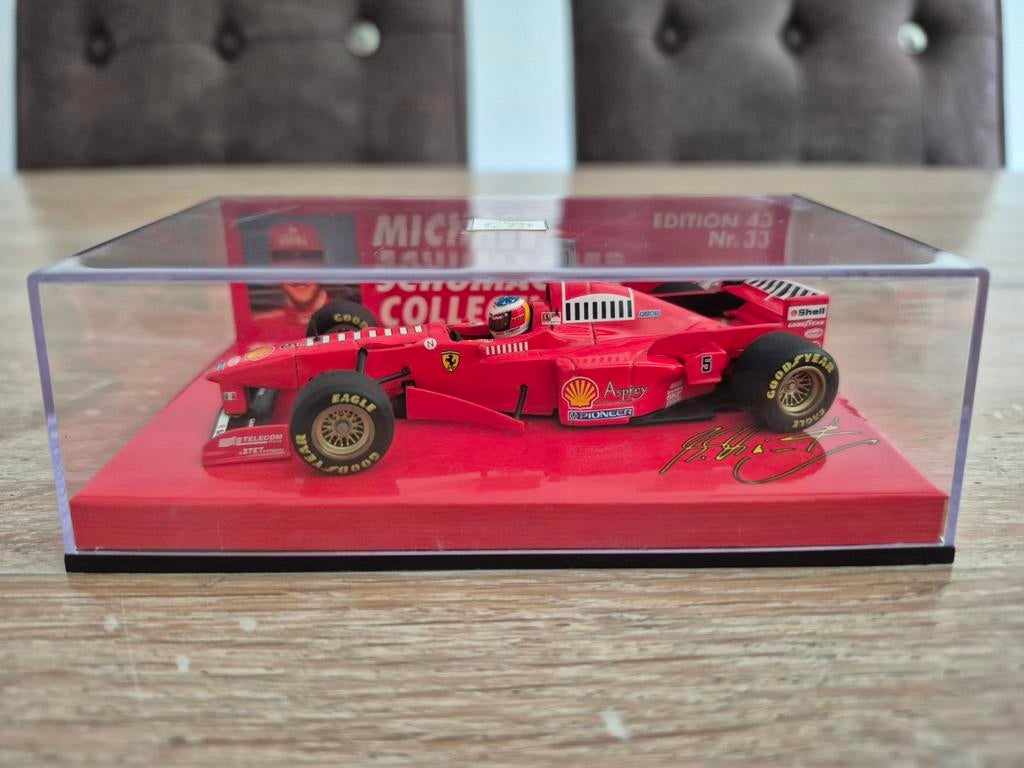 Michael Schumacher Ferrari F310B, Ophalen of Verzenden, Zo goed als nieuw, Formule 1