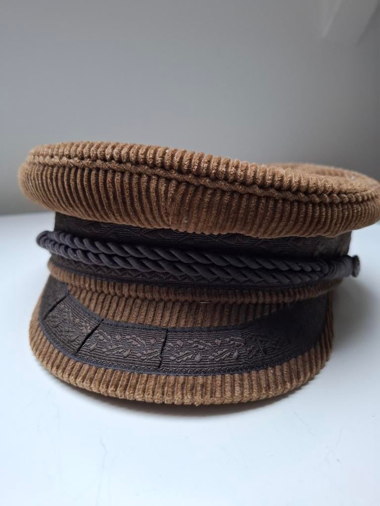 Prins Hendrik pet Prinz Heinrich Mütze Prince Henry cordoroy, Ophalen of Verzenden, Zo goed als nieuw, 57 cm (M, 7⅛ inch) of minder