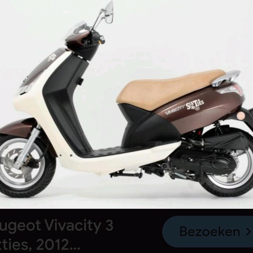 Vivacity 2012 (onderdelen), Fietsen en Brommers, Brommeronderdelen | Scooters, Gebruikt, Peugeot, Kap, Ophalen of Verzenden