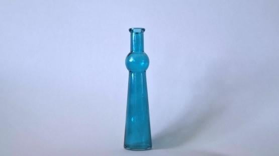 Vaas blauw single flower p/st., Ophalen of Verzenden, Nieuw