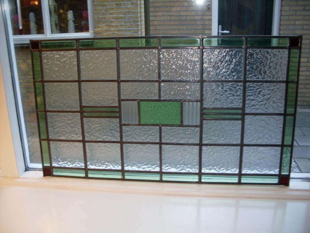 glas in lood, Ophalen, Zo goed als nieuw