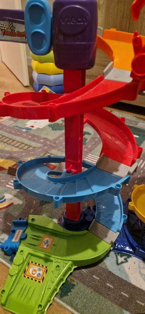 VTech Tornado Stuntpark - Racebaan voor Kleintjes!, Ophalen, Zo goed als nieuw