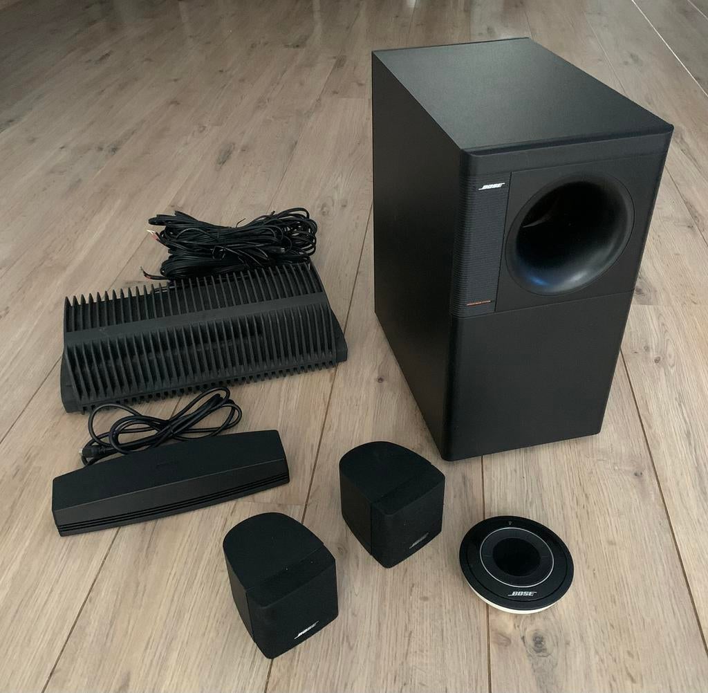 Bose SoundTouch SA-4 Amplifier + Accoustimass 3 series V, Ophalen, Zo goed als nieuw, Tuner of Radio, Overige merken