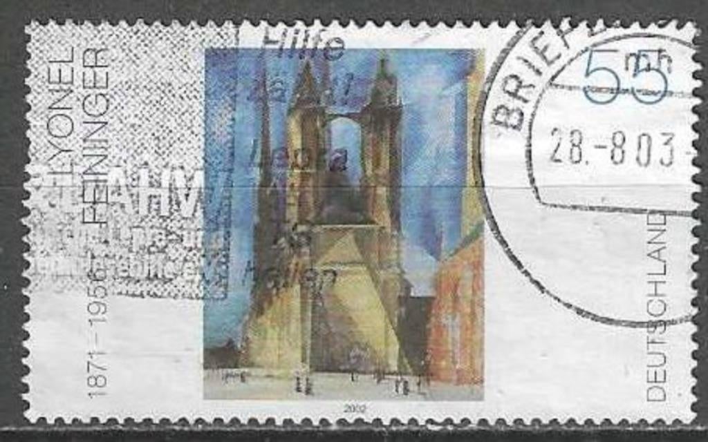 Duitsland 2002 - Yvert 2122 - Schilderijen (ST), Ophalen of Verzenden, BRD, Gestempeld