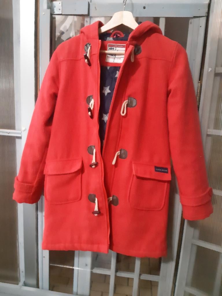 Winterjas duffle, Kinderen en Baby's, Meisje, Ophalen of Verzenden, Zo goed als nieuw, Hema