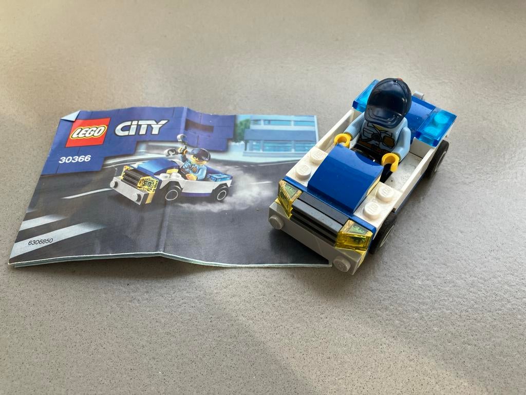LEGO City Politieauto - 30366, Ophalen of Verzenden, Zo goed als nieuw, Complete set, Lego