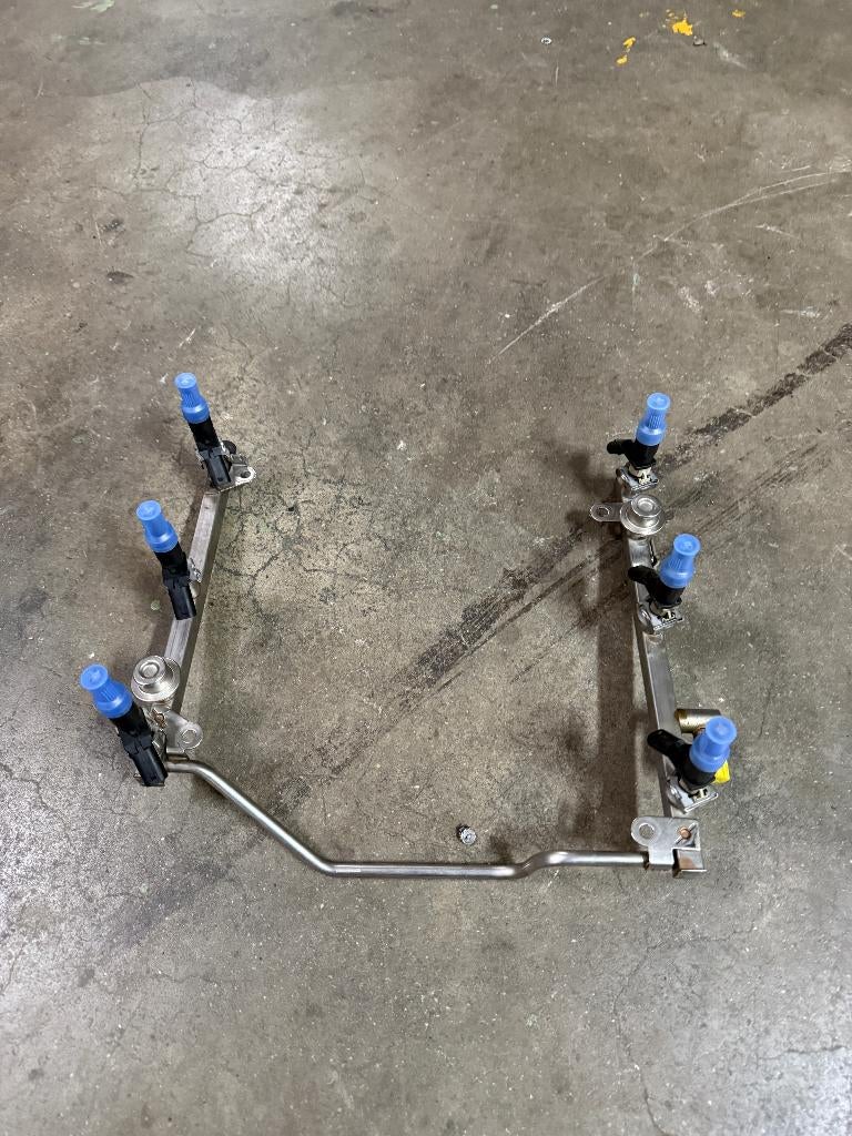 6x Injector met common rail Mercedes W164 MA272 078 02 49/80, Ophalen of Verzenden, Gebruikt, Mercedes-Benz