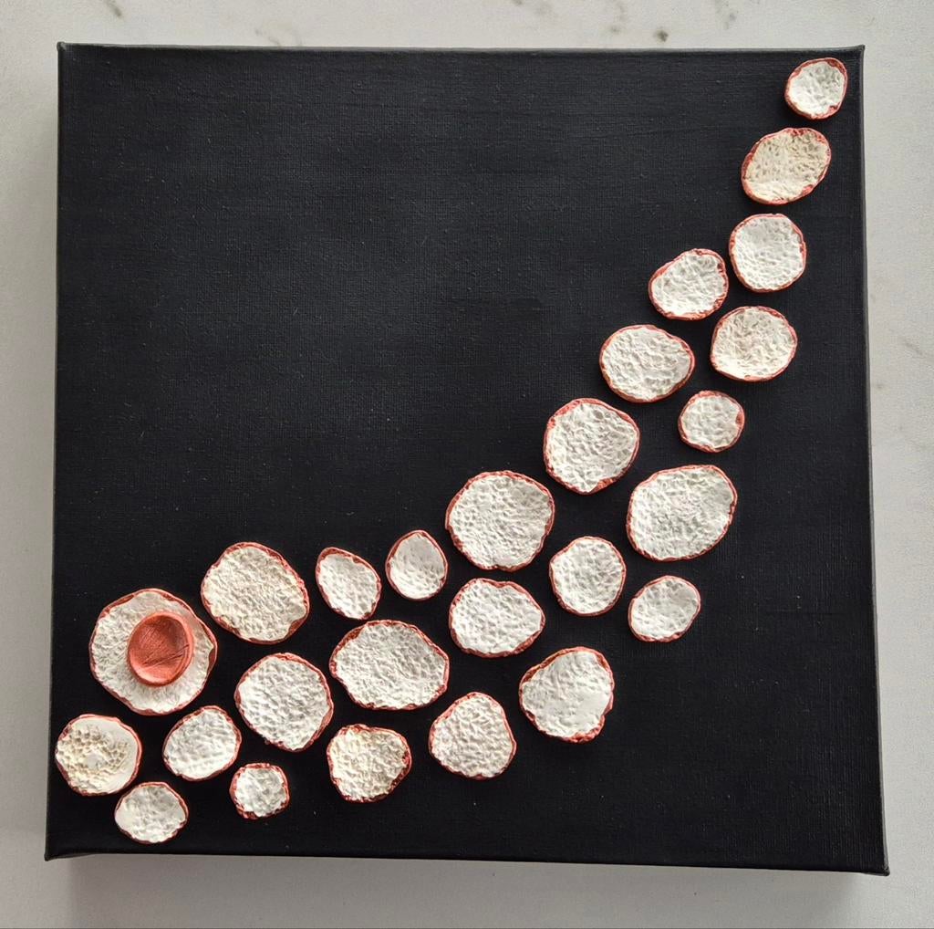 Canvas Pebbles 1, Ophalen of Verzenden