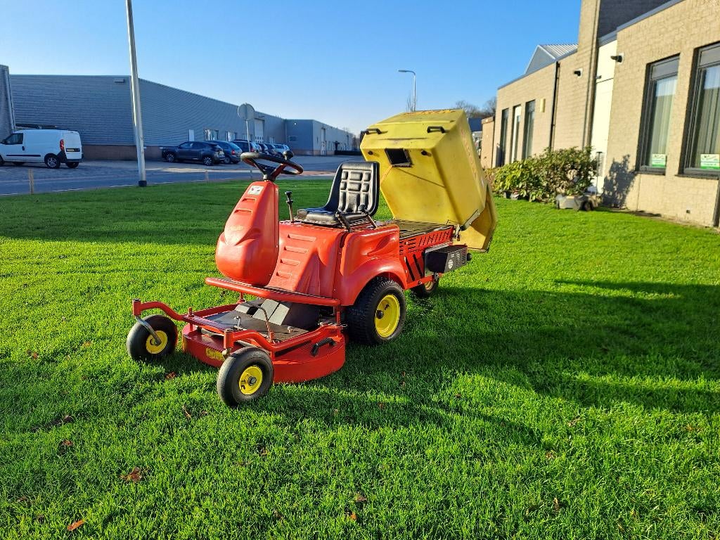 Caron frontmaaier met opvang, Tuin en Terras, Ophalen, Gebruikt, Caron, Opvangbak