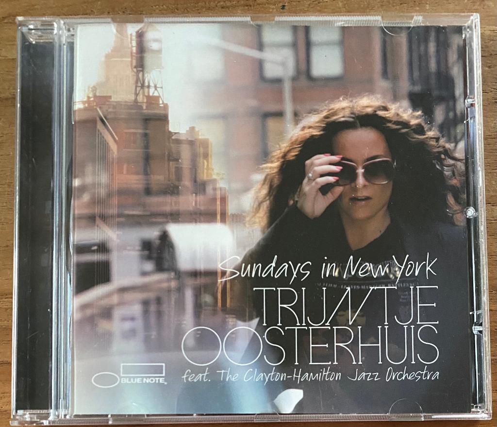 Trijntje Oosterhuis - Sundays In New York CD, Ophalen of Verzenden, 2000 tot heden, Zo goed als nieuw