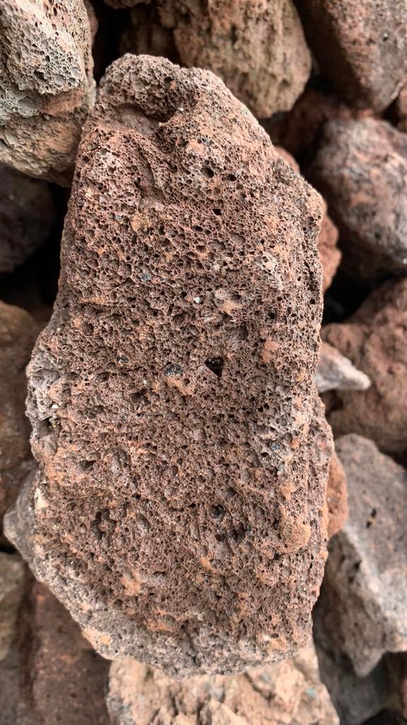 Lava stenen Keien grind split vijver rotsen tuin, Tuin en Terras, Bruin, Nieuw, Ophalen of Verzenden, Split