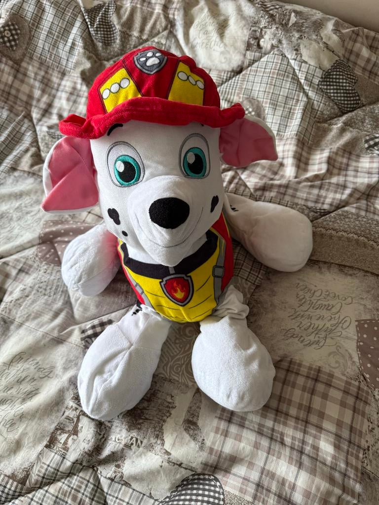 Paw Patrol Knuffel - Marshall, Ophalen of Verzenden, Gebruikt, Hond