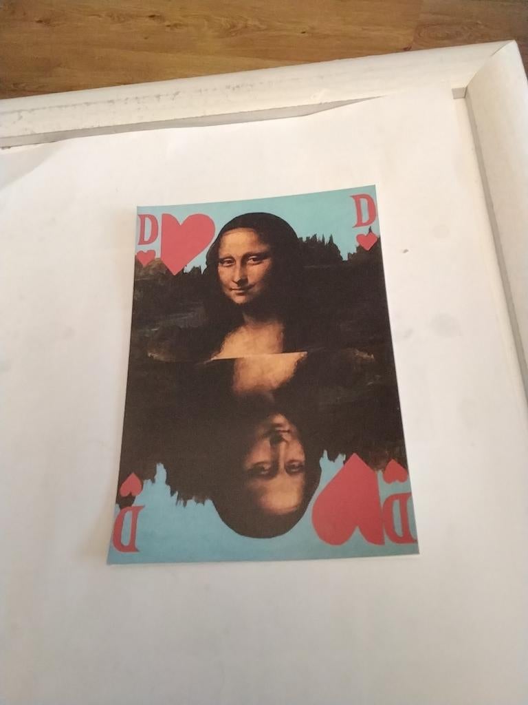 HARTEN. VROUW. -  MONA. LISA, Ophalen of Verzenden, Voor 1920, Overige thema's