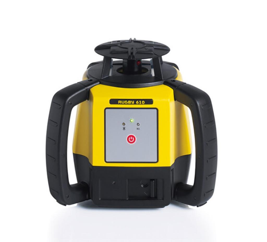 LEICA RUGBY 610 Li-ion bouwlaser + MM-ontv  DEMO, Doe-het-zelf en Verbouw, Meetapparatuur, Ophalen of Verzenden, Nieuw, Afstand