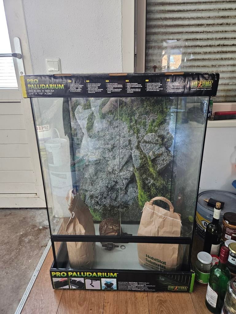 Nieuw paludarium kopen of ruilen voor kleinere., Ophalen, Nieuw