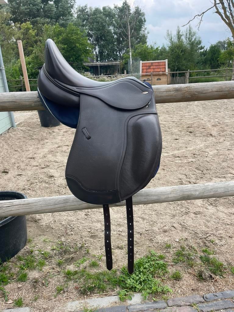 Tekna letek zadel - 16.5 inch - verwisselbare boom, Dieren en Toebehoren, Paarden en Pony's | Zadels, Ophalen, Zo goed als nieuw