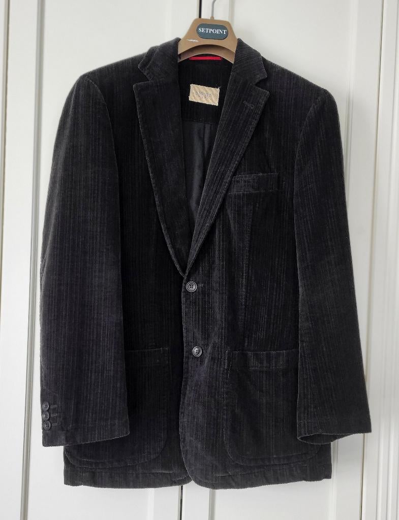 Setpoint colbert, ribstof, zwart, maat 46, Setpoint, Zwart, Ophalen of Verzenden, Zo goed als nieuw