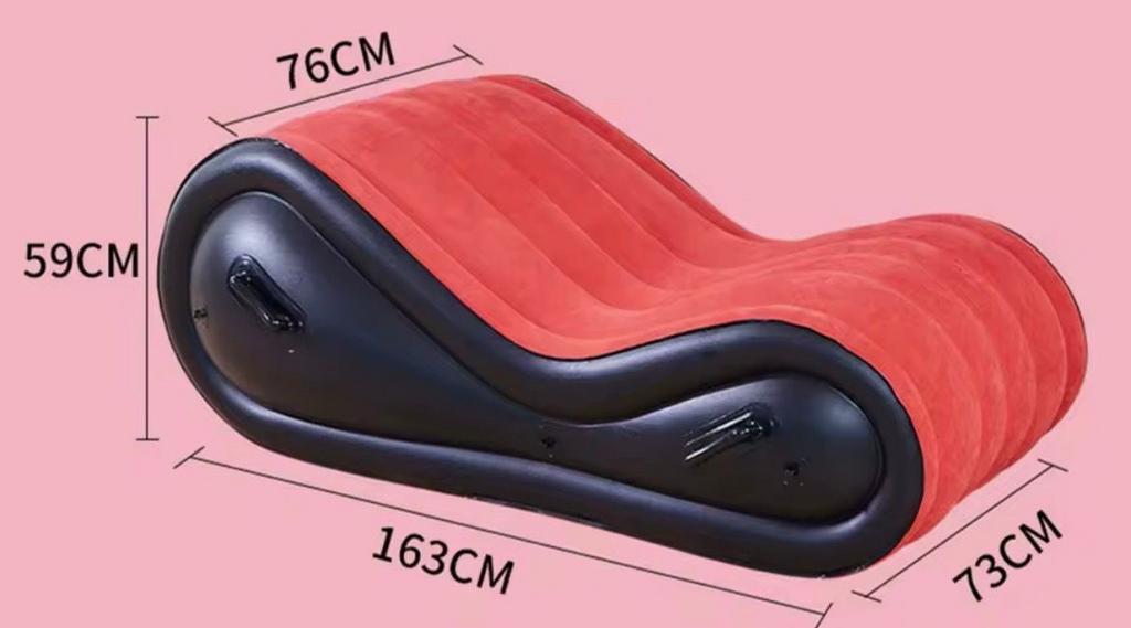 Laatste !!! Opblaasbare Tantra Relax Stoel - Nieuw!, Kunststof, Nieuw, 75 tot 100 cm, Ophalen of Verzenden