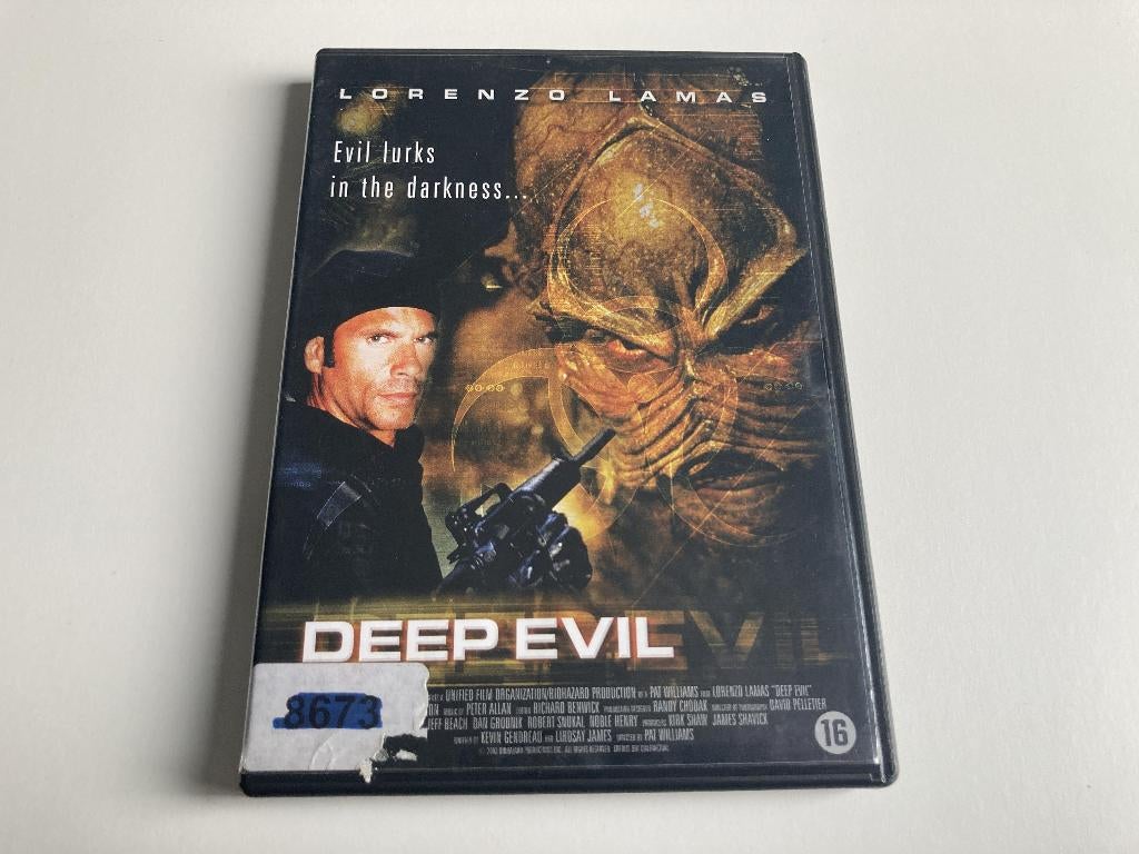 Deep Evil - Lorenzo Lamas DVD Horror dvd, Vanaf 16 jaar, Ophalen of Verzenden, Zo goed als nieuw