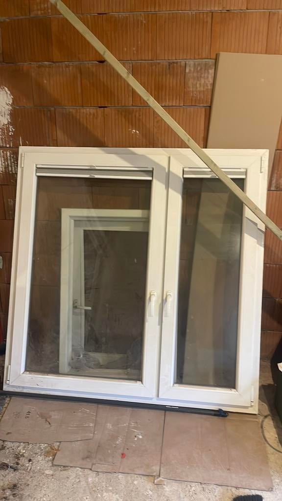 Kunststof raam, 75 tot 150 cm, Kunststof, Raamkozijn, Ophalen of Verzenden