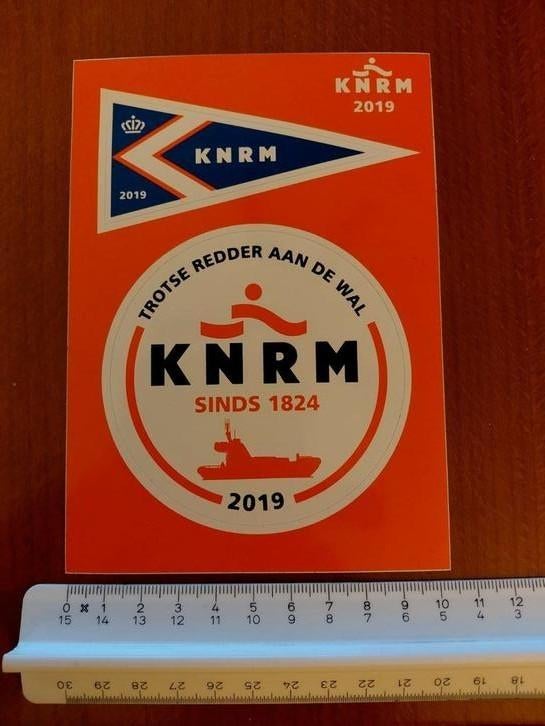 KNRM sticker, Verzamelen, Ophalen of Verzenden, Zo goed als nieuw