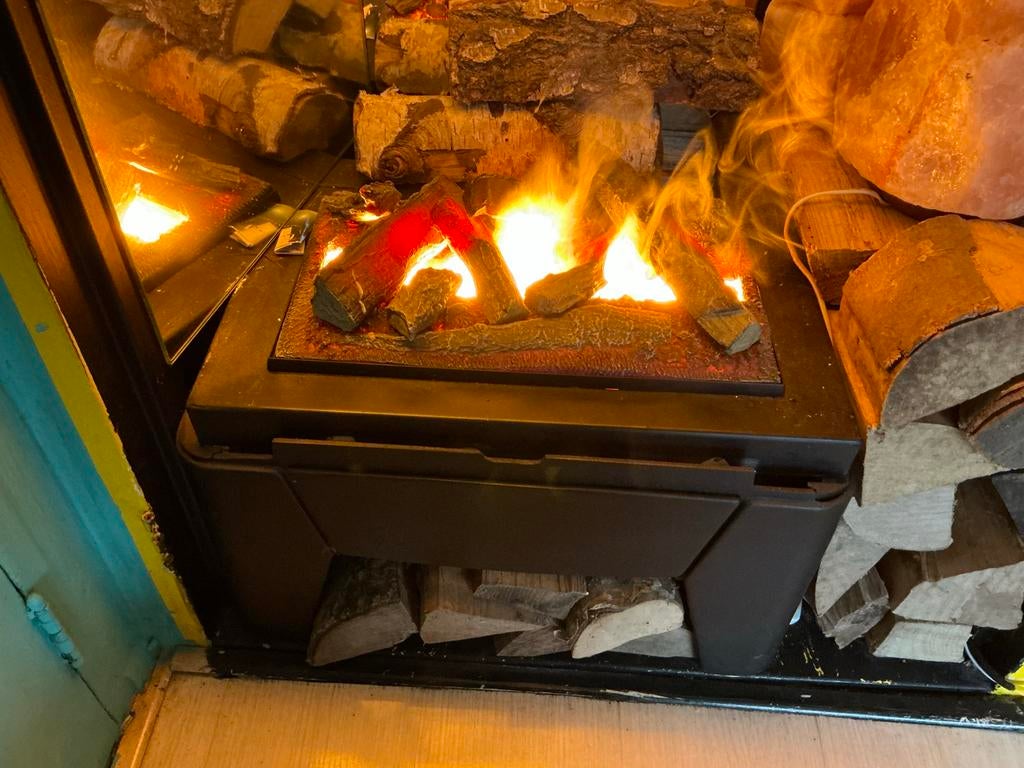 Dimplex 400 cassette - Elektrische haard, Huis en Inrichting, Kachels, Ophalen, Gebruikt, Overige soorten, Elektrisch