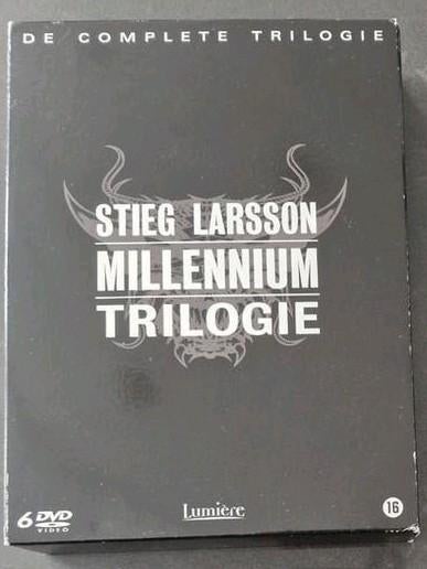 Stieg Larsson Millennium Trilogie - DVD Boxset, Gebruikt, Vanaf 16 jaar, Ophalen of Verzenden, Boxset