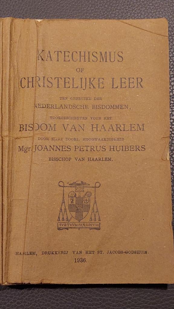 Katechismus of christelijke leer, Boeken, Godsdienst en Theologie, Gelezen, Christendom | Katholiek, Bisschop Huibers, Ophalen of Verzenden