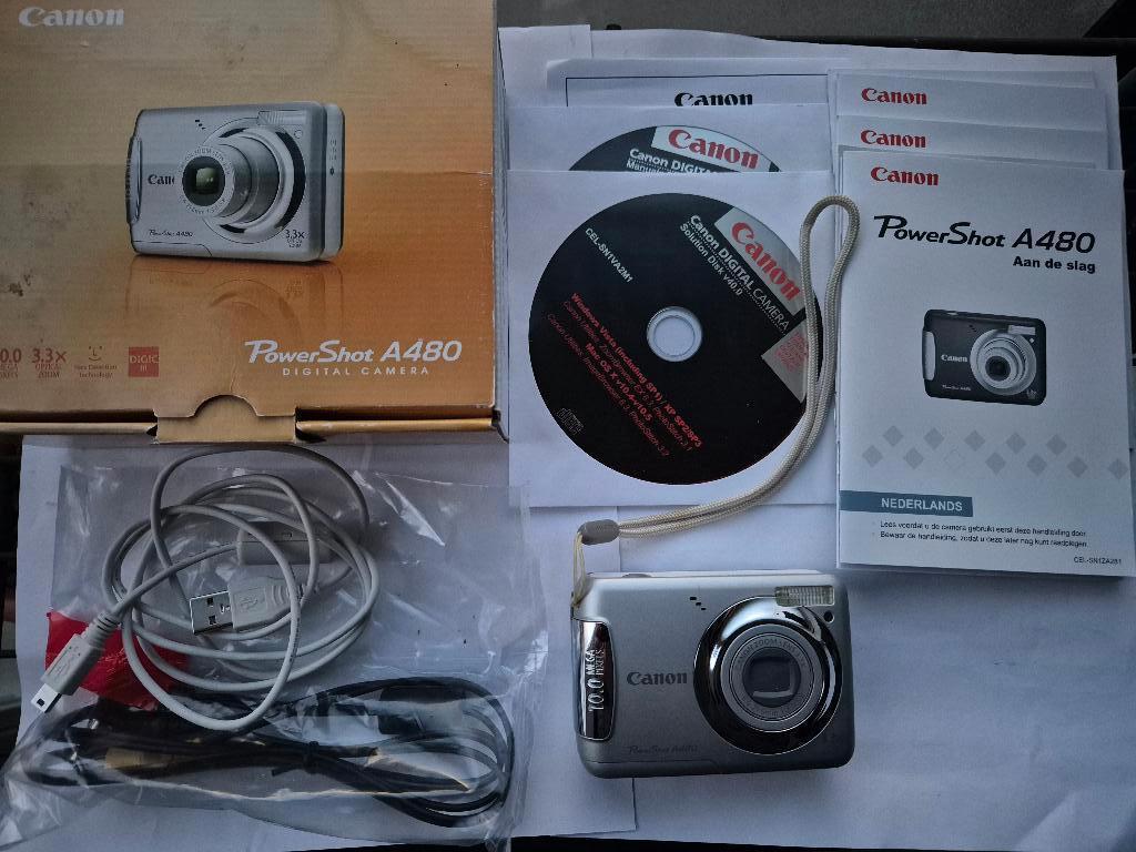 CANON POWERSHOT A480, Ophalen of Verzenden, Gebruikt, Canon, 8 keer of meer