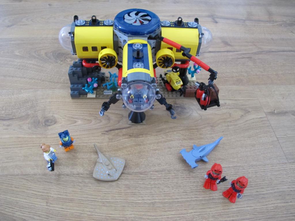 Lego City 60265 Oceaan Onderzoeksbasis, Ophalen of Verzenden, Zo goed als nieuw, Complete set, Lego