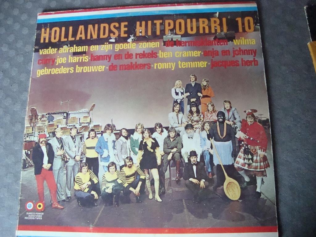 Hollandse hitpourri 10, Cd's en Dvd's, Vinyl | Nederlandstalig, Ophalen of Verzenden, Zo goed als nieuw, 12 inch, Levenslied of Smartlap