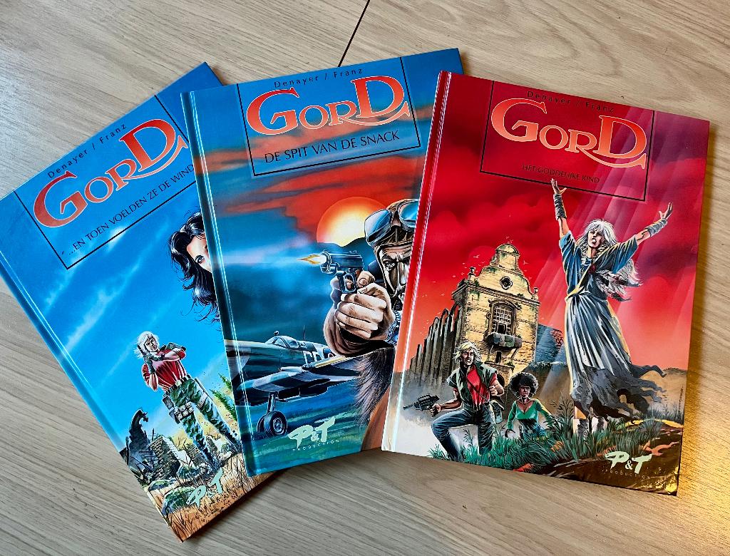 GORD - Denayer / Franz complete reeks 3x hardcover, Boeken, Stripboeken, Complete serie of reeks, Ophalen of Verzenden, Zo goed als nieuw