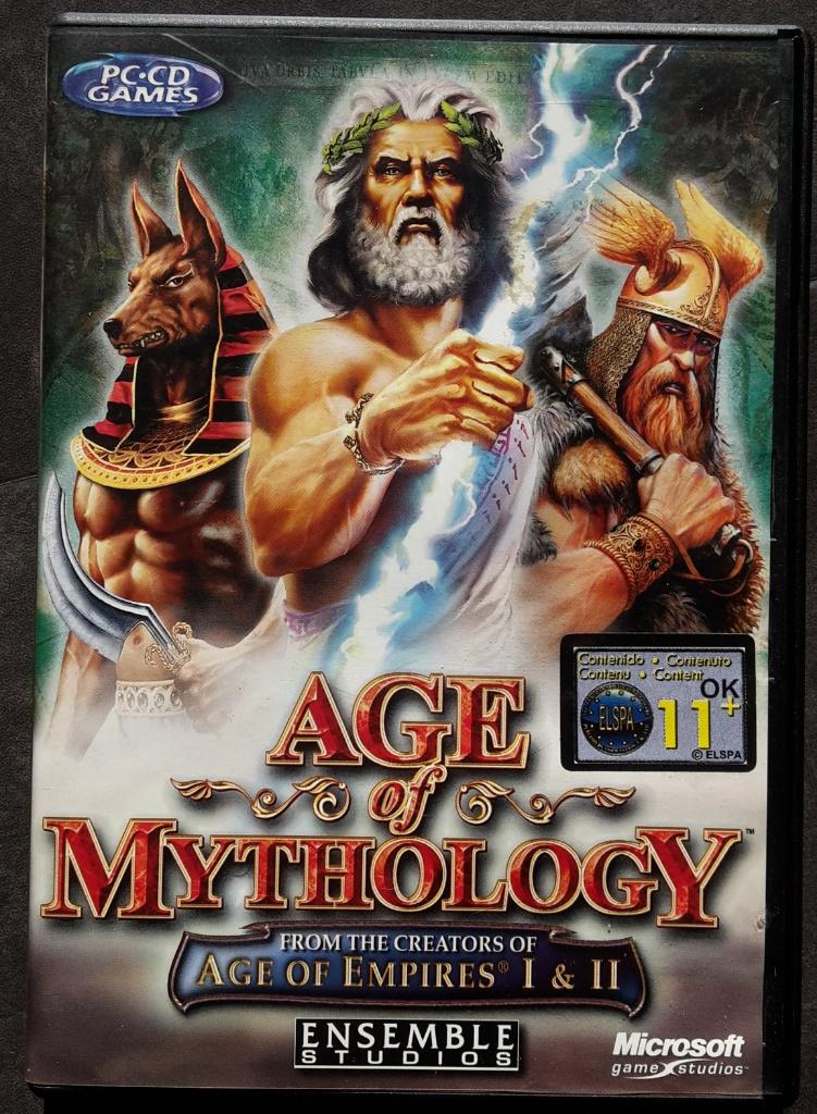 PC Game - Age of Mythology - Strategie Computer Spel, Spelcomputers en Games, Games | Pc, 1 speler, Ophalen of Verzenden, Zo goed als nieuw