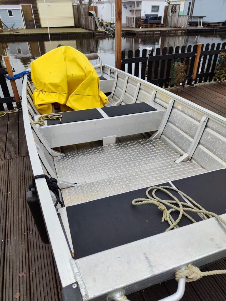 Aluminium Platbodem Qwest met 20 pk Tohatsu van 2024, Ophalen, Aluminium, Zo goed als nieuw, Benzine