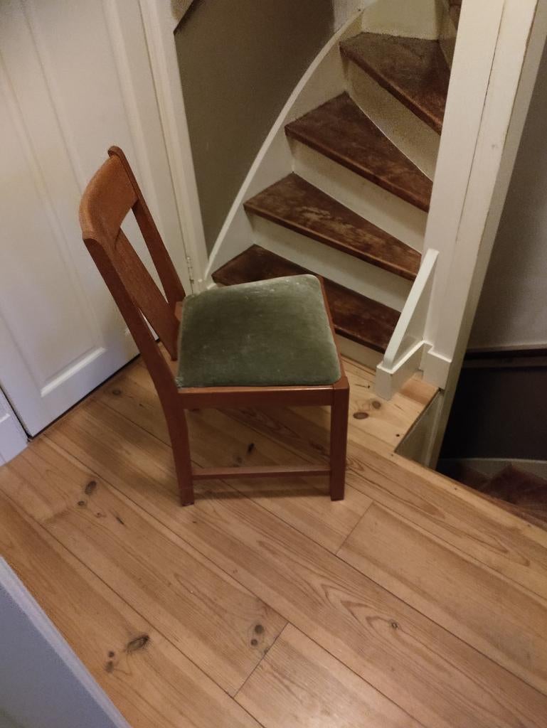 Ouderwetse (Buro) stoel, Ophalen of Verzenden, Gebruikt, Eén