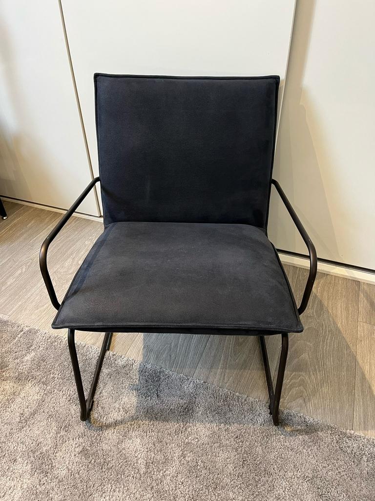 Stoel (blauw), Ophalen, Zo goed als nieuw, Blauw, Eén