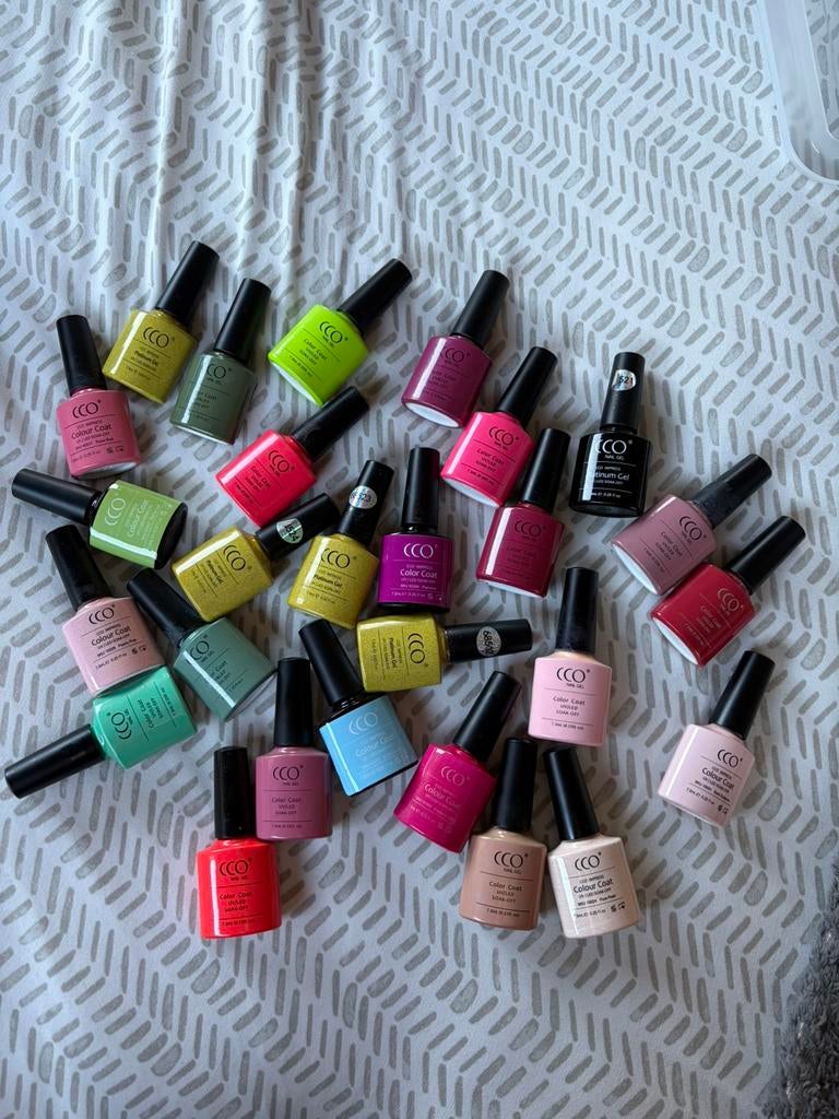 Cco shellac, Ophalen of Verzenden, Zo goed als nieuw, Zwart, Handen en Nagels