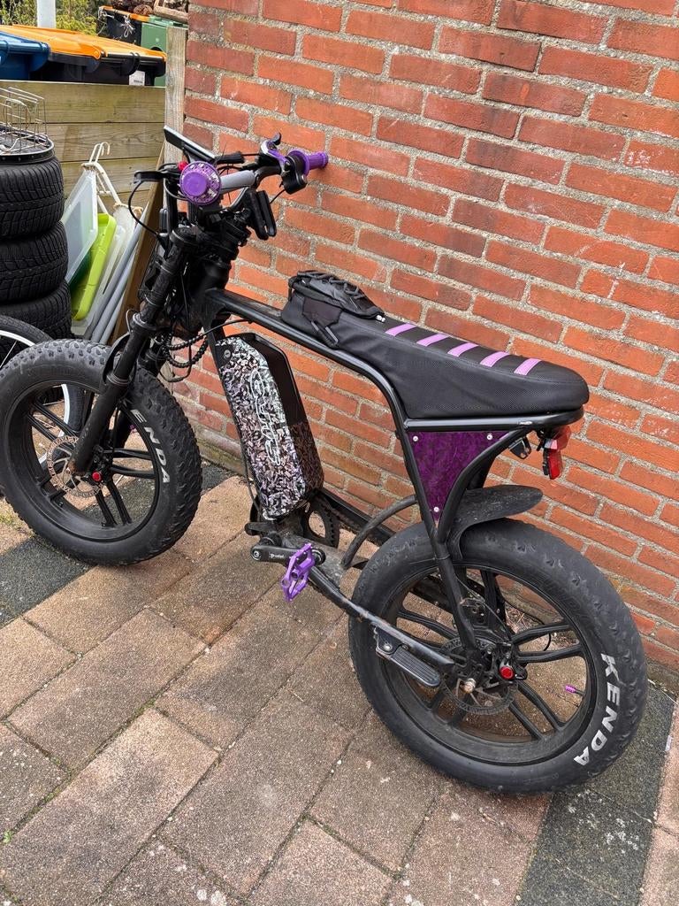 Ouxi V8 elektrische fiets met extra's, Ophalen