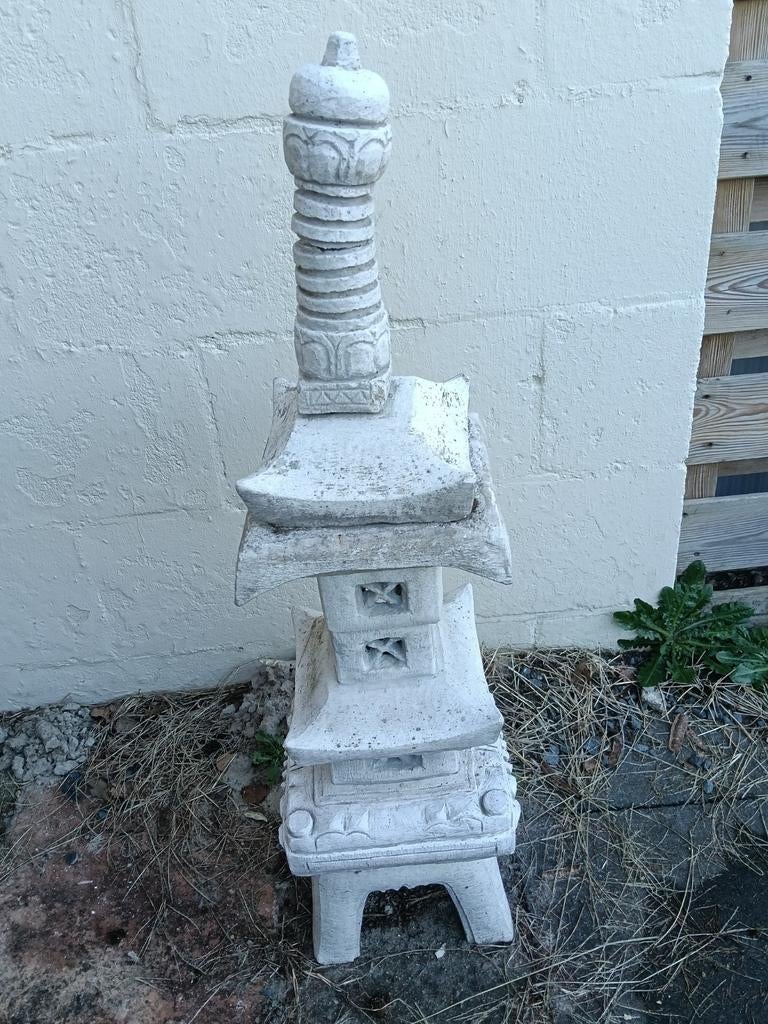 Aziatische pagode tuinbeeld, Tuin en Terras, Tuinbeelden, Ophalen