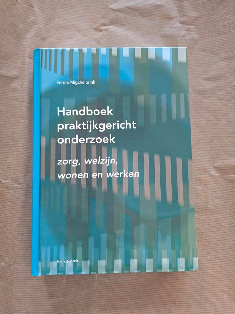 Handboek praktijkgericht onderzoek, Zo goed als nieuw, Ferdie Migchelbrink, Gamma, HBO
