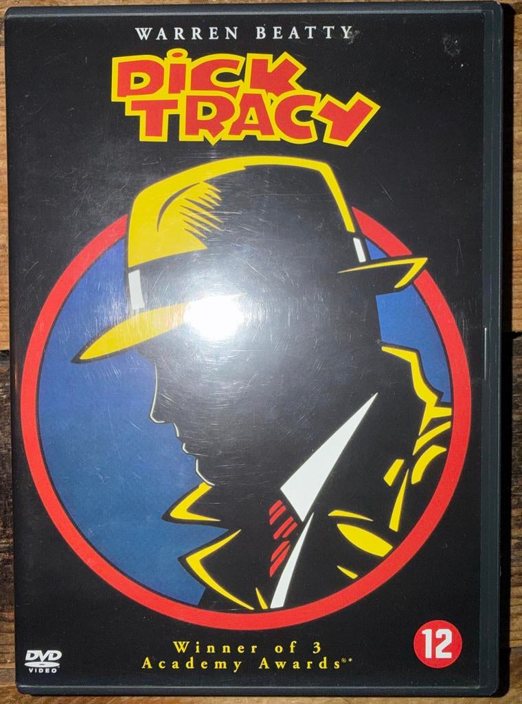 Dick Tracy DVD - Warren Beatty - Actiethriller, Cd's en Dvd's, Dvd's | Thrillers en Misdaad, Gebruikt, Actiethriller, Vanaf 12 jaar