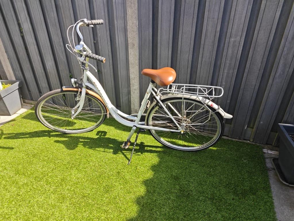 Damesfiets 28 inch met lage instap, Fietsen en Brommers, Fietsen | Dames | Damesfietsen, Ophalen, Overige merken, 53 tot 56 cm