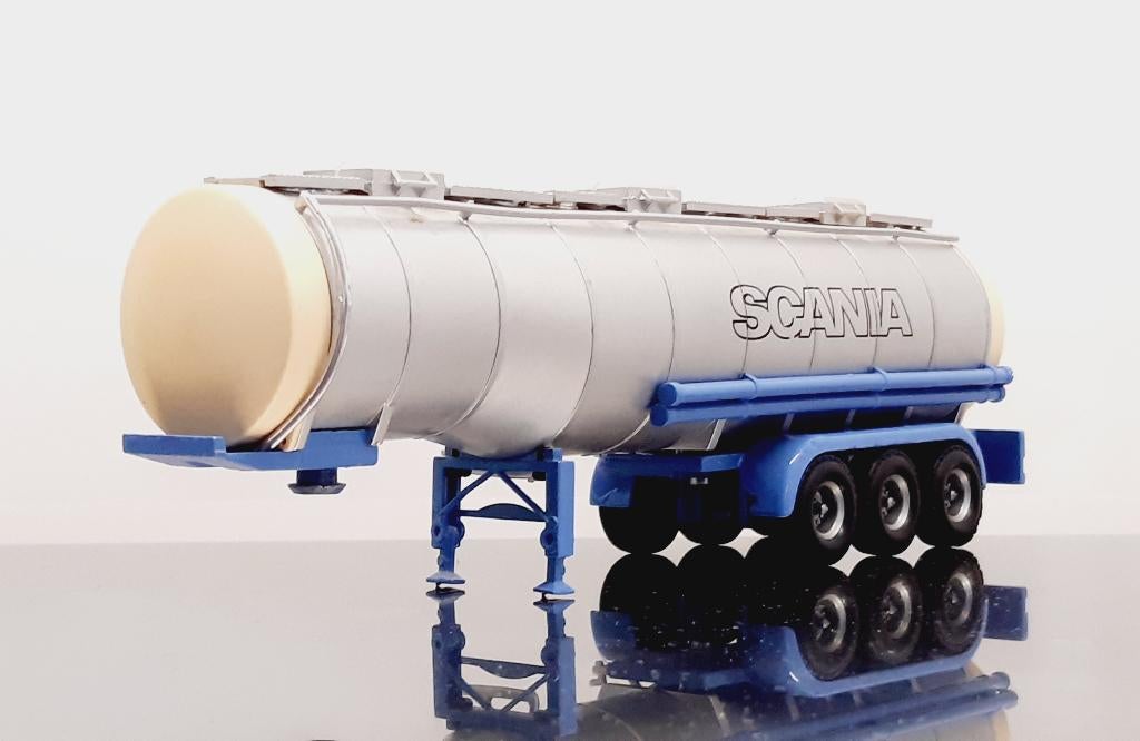 Tekno Scania Demo Tankoplegger, Ophalen of Verzenden, Zo goed als nieuw, Bus of Vrachtwagen, Tekno